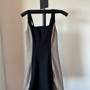 YPB Athletic Black and Gray Dress